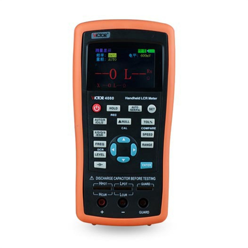 胜利（VICTOR）数字电桥仪 LCR手持式高精度数显电桥 VC4080/82