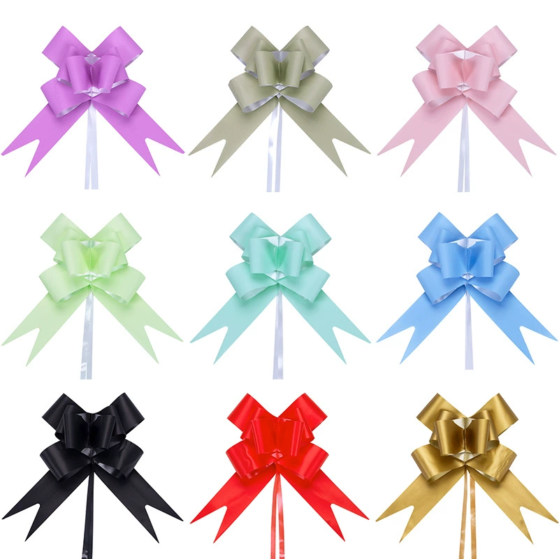 Лента для упаковки подарков Xianghui, однотонная, с односторонней печатью, элегантная, ручной работы, для Рождества, праздников, свадеб, украшения автомобилей, бантов и цветов