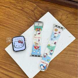 适用于 苹果TPU-房子凯蒂猫apple watchs10/9/8/SE/7/6/5/4/3/2/1