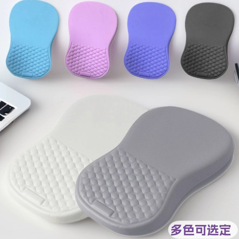 Ergonomic Massage Wrist Rest Mouse Pad, Solid Color Memory Foam Leather Office Anti-Slip Pu Bottom Wrist Rest Wholesale Ergonomic Massage Wrist Rest Mouse Pad, Solid Color Memory Foam Leather Office Anti-Slip Pu Bottom Wrist Rest Wholesale