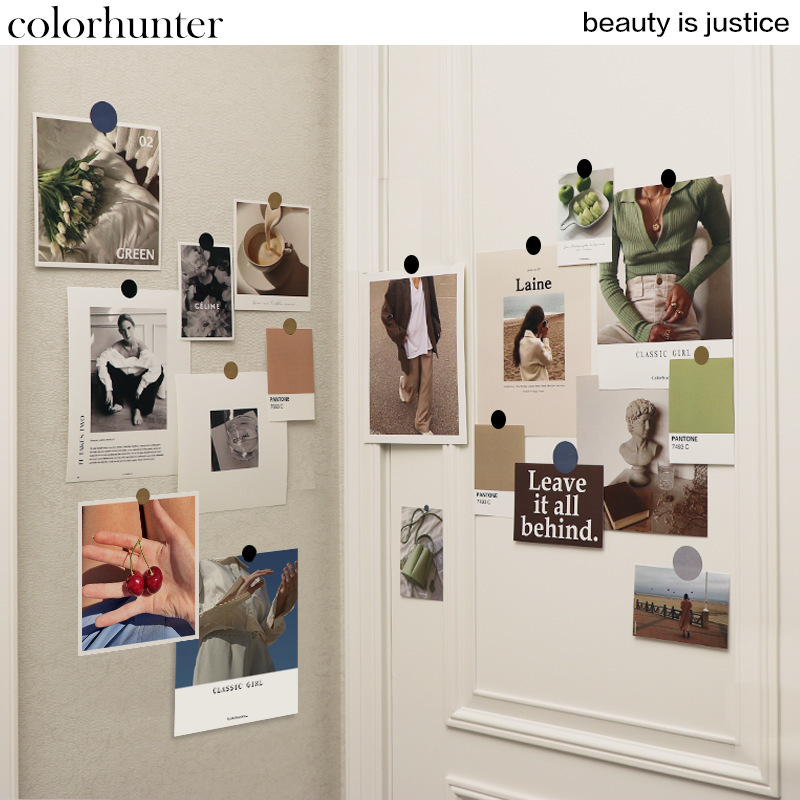 ins Photo Card Set Clothing Store Homestay Wall Decoration Posing Background Shake Sound Internet Celebrity Photo Props