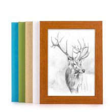 木质儿童摆台16寸8寸7寸10寸12寸8K4KA3A4素描美术画框挂墙相框