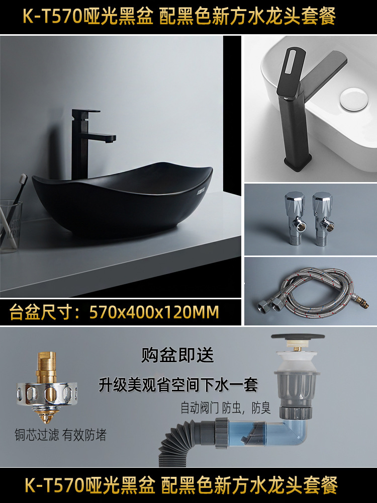 Cerámica creativa lavabo lava