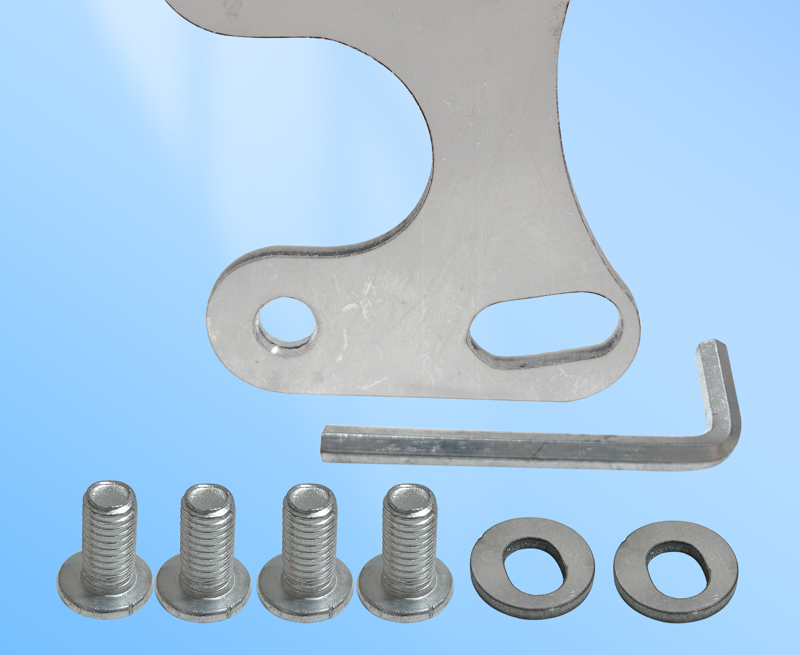 Mudguard Bracket Suitable for Ninebot E200P300 Modified Flat Fork Rear Shift Extension Mudguard Bracket