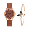 Fashionable belt, watch for leisure, quartz bracelet, suitable for import, Korean style, simple and elegant design