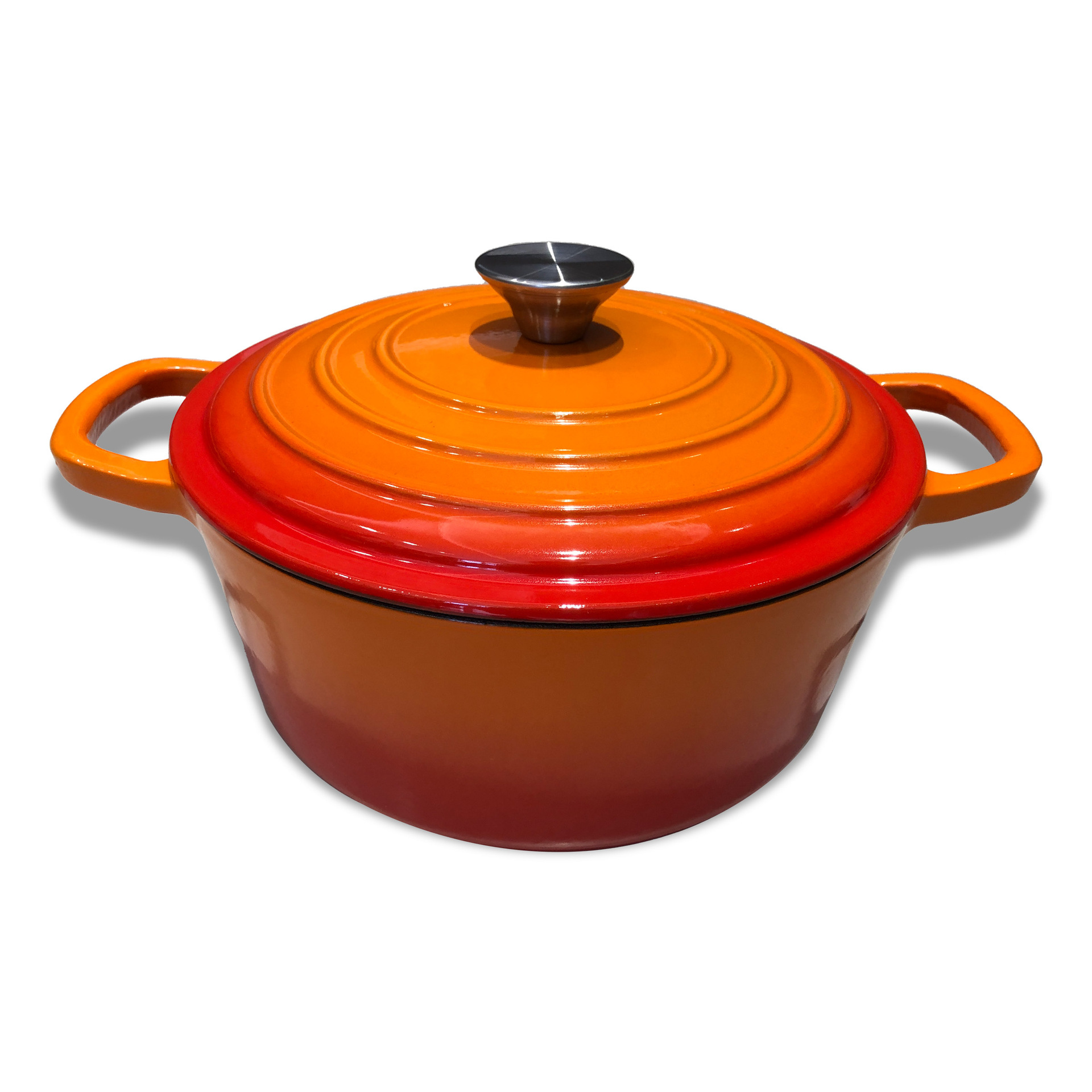 Thickened enamel cast iron pot, commercial hotel stew pot, restaurant braised meat pot, large capacity non-stick pot, supplied by the source manufacturer