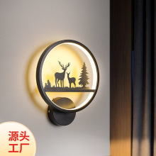 壁灯ins装饰品房间男孩子床头壁灯新款客厅走廊墙面灯夜晚小夜灯