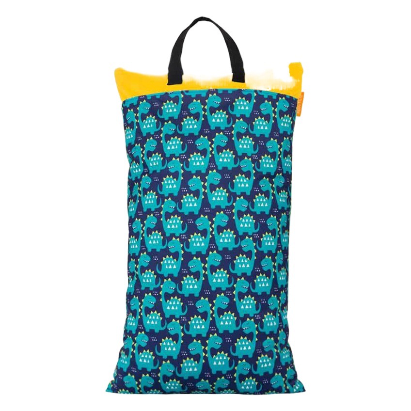 Happyflute pañal bolsa impermeable 40*70 gran capacidad ropa de bebé bolsa de almacenamiento bolsa húmeda bolsa de pañales