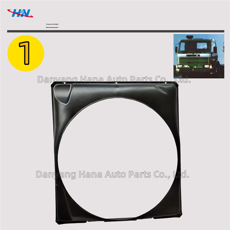 La cubierta del ventilador 1778339 1894206 es adecuada para la fábrica de piezas de camiones de la serie Scania SCANIA2-3