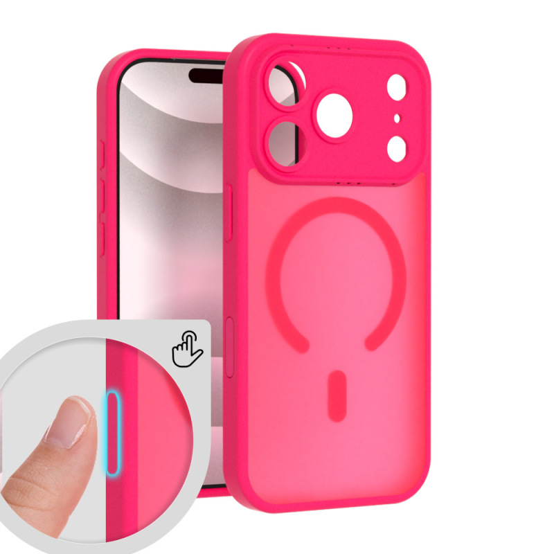 ai拍照按键适用苹果17promax肤感磁吸壳精孔2.0iphone16手机套|undefined