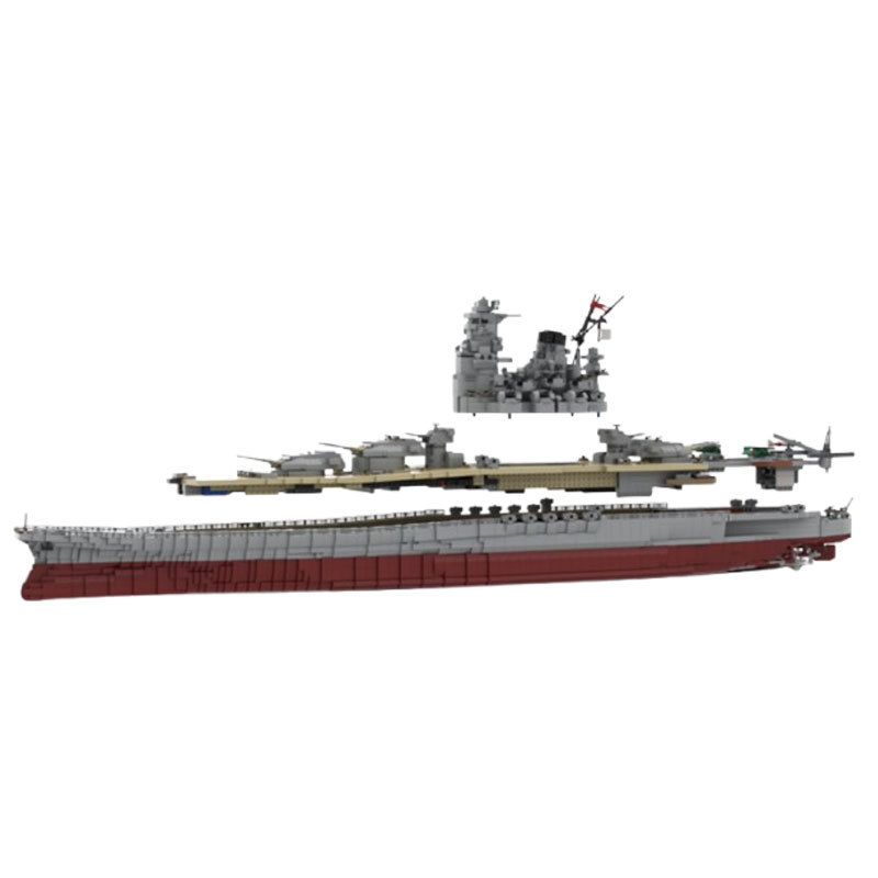 Moc 37260 Warship Building Blocks Construction Model Diy Gift Set_voghion.com