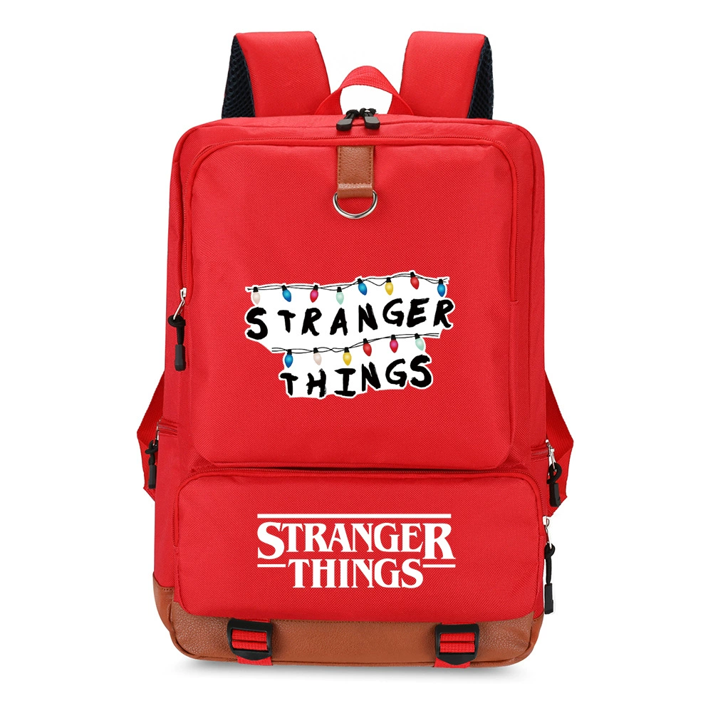 Американский драматический мультфильм Stranger Things Странная история Рюкзак школьный рюкзак для учащихся начальной и средней школы