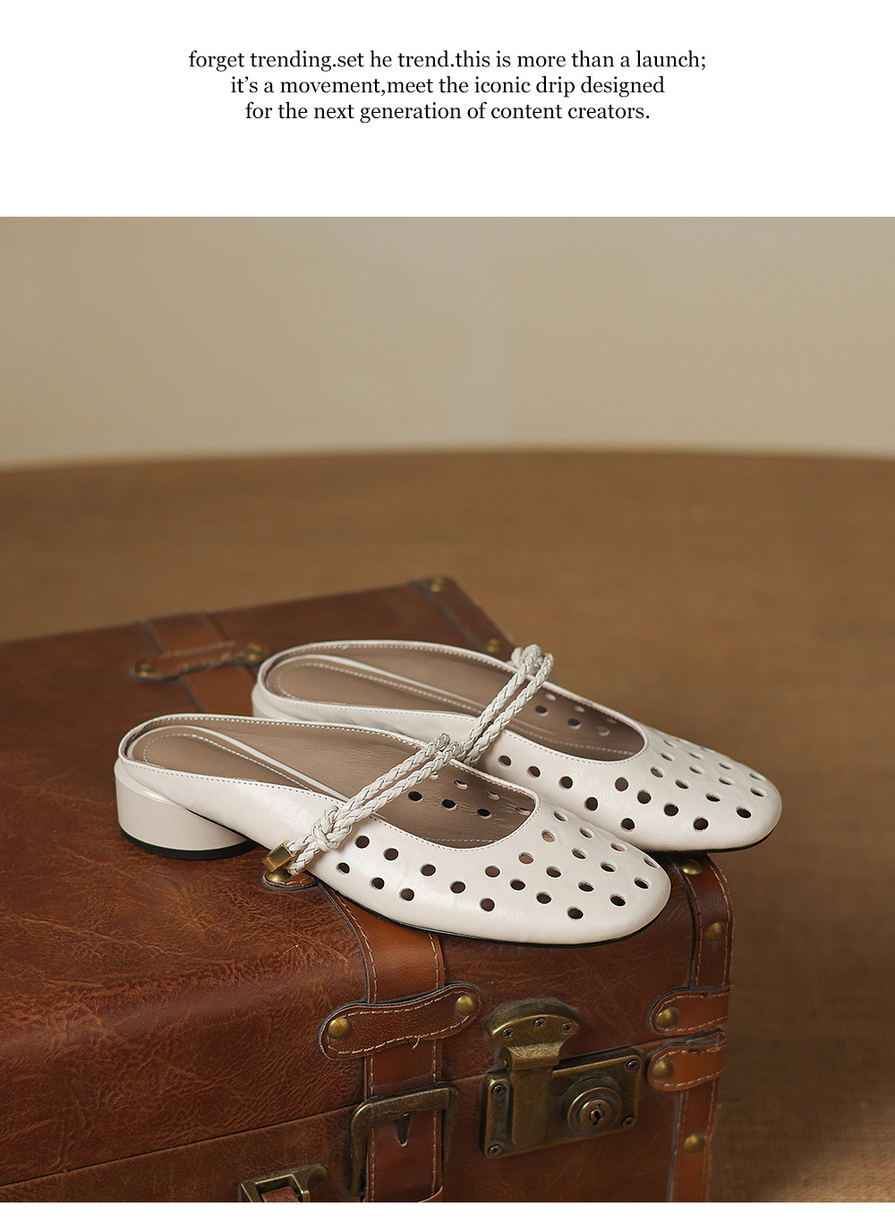 Sandal cao gót nữ quai ngang hở mũi, gót 3 cm, kiểu dáng thanh lịch — đen chi tiết 16