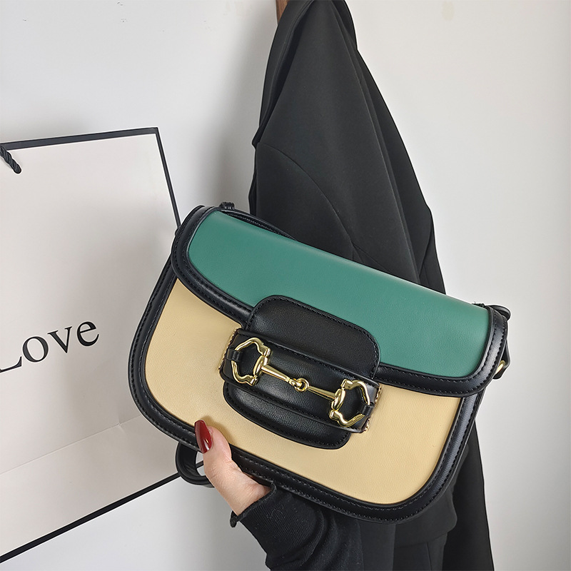 Small Saddle Women's 2023 New Light Luxury Network Red Fashion Versatile One Shoulder Crossbody Bag Tide_voghion.com