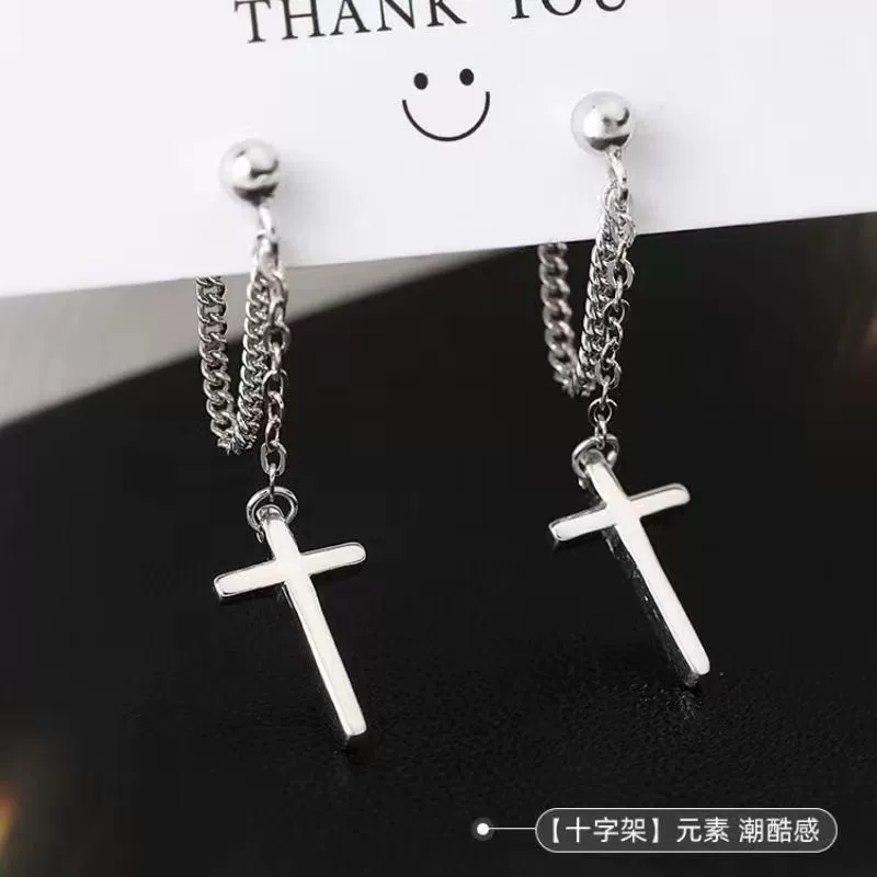 earrings korean style metal set — simple elegant designs, lightweight 0.006 kg