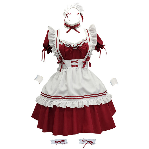 Cute red uniform