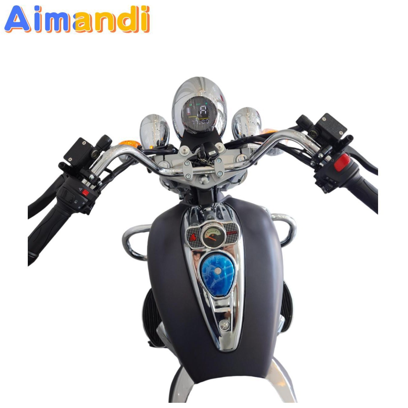 Motor de 2000W3000W para exportación de motocicleta eléctrica retro para adultos soporte de exportación transfronteriza personalizada