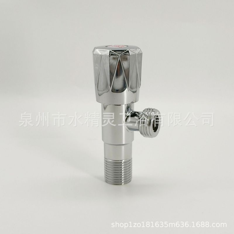 加重三角阀冷热水马桶加厚角阀304不锈钢4分角阀热水器进水阀开关|undefined