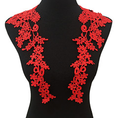 Computer embroidered same style lace collar DIY lace hollow lace dress accessories wholesale for sale