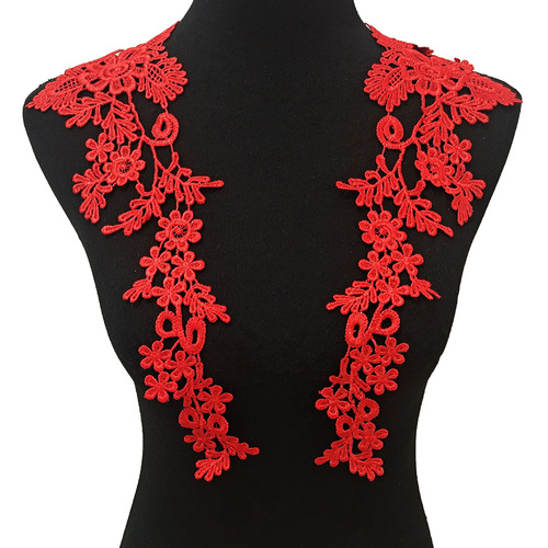 Computer embroidered same style lace collar DIY lace hollow lace dress accessories wholesale for sale