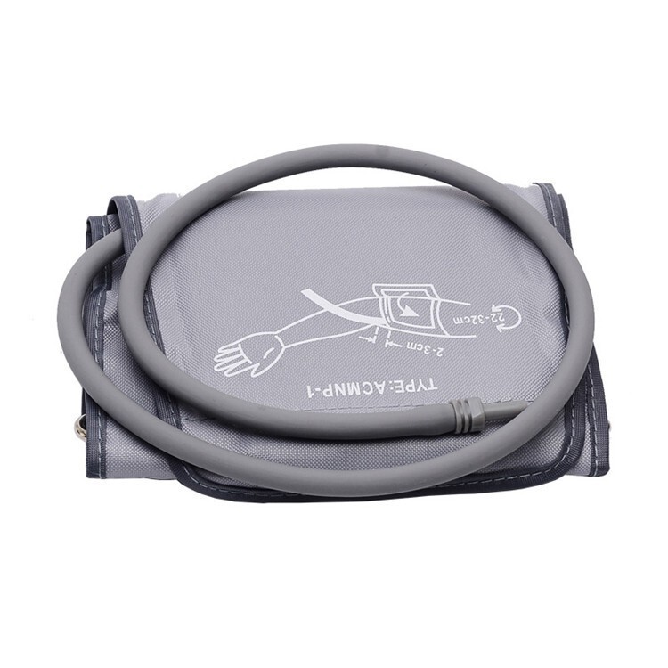 Universal Blood Pressure Cuff Arm Strap Electronic Blood Pressure Measurement Instrument Parts Upper Arm Cuff Strap Accessories with Connector