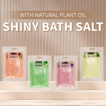 外贸跨境沐浴盐袋装可OEM 浴盐搓澡泡脚去角质海盐源头厂家批发