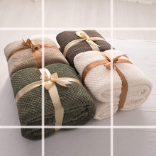无印日式毛毯珊瑚绒毯法兰绒盖毯午睡毯沙发毯铺床毯秋冬