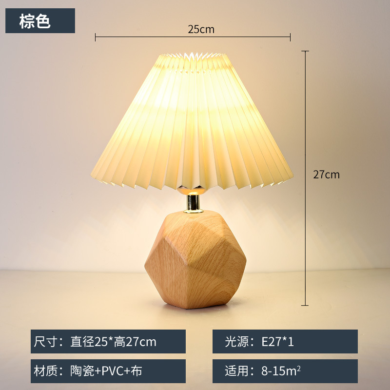 Hogar noche luz dormitorio plug-in atmósfera luz chica ins estilo luz lámpara de mesa de escritorio de lujo