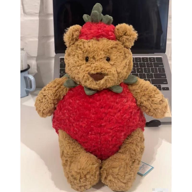 英国JELLYCAT同款巴塞罗熊毛绒玩具公仔可爱布瑞恩泰迪熊玩偶礼物|undefined
