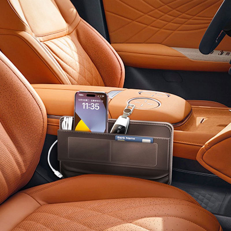 Transfronterizo interior del coche suministros caja de almacenamiento de espacio de asiento bolsa de almacenamiento de coche multifuncional caja de almacenamiento de espacio de coche