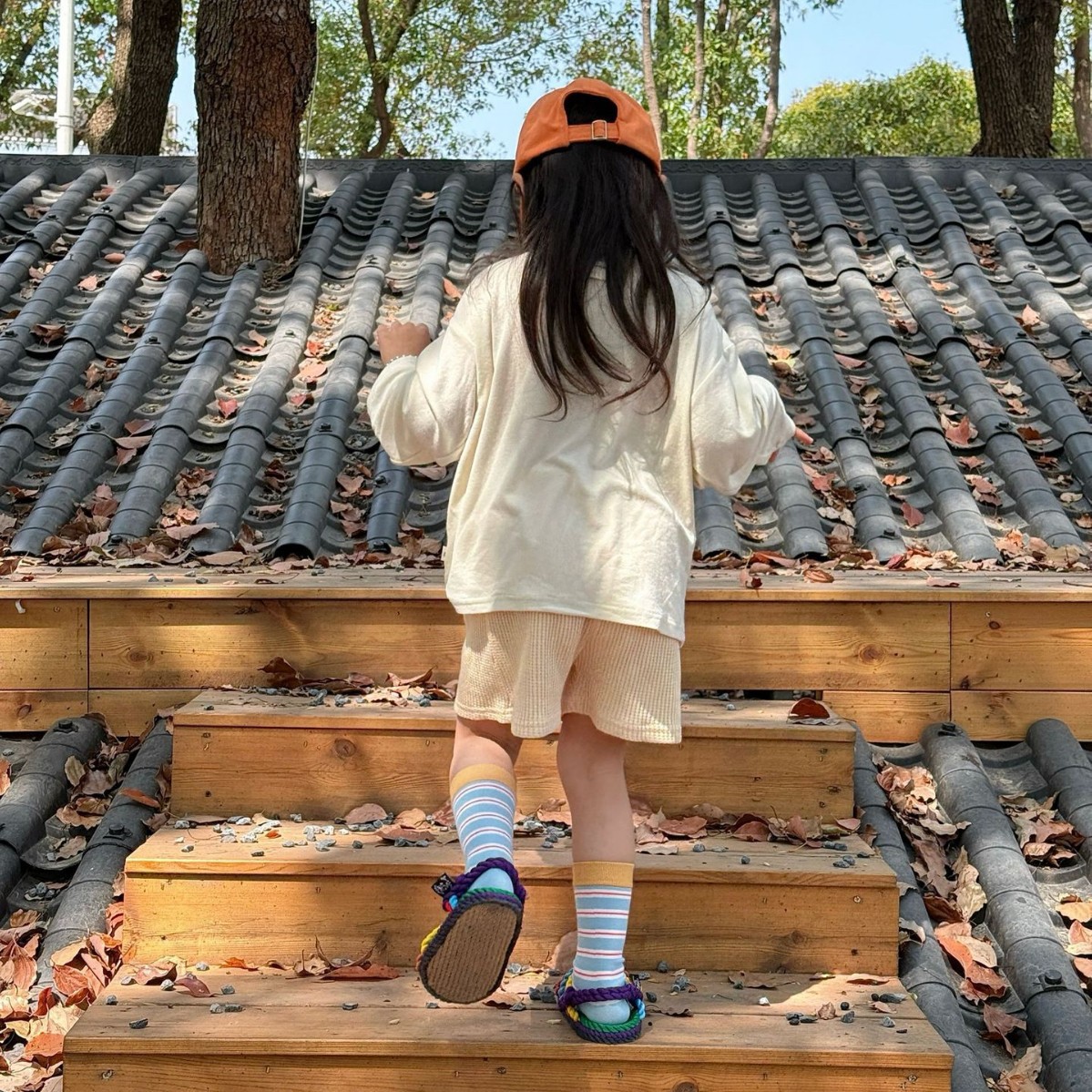Children's brand knee socks for men and women for students