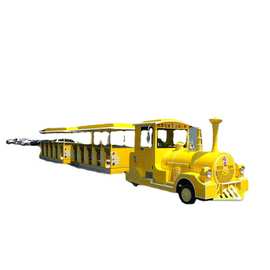 浙江省大型景区42坐燃油小火车厂家直销一拖二电动火车价格图片