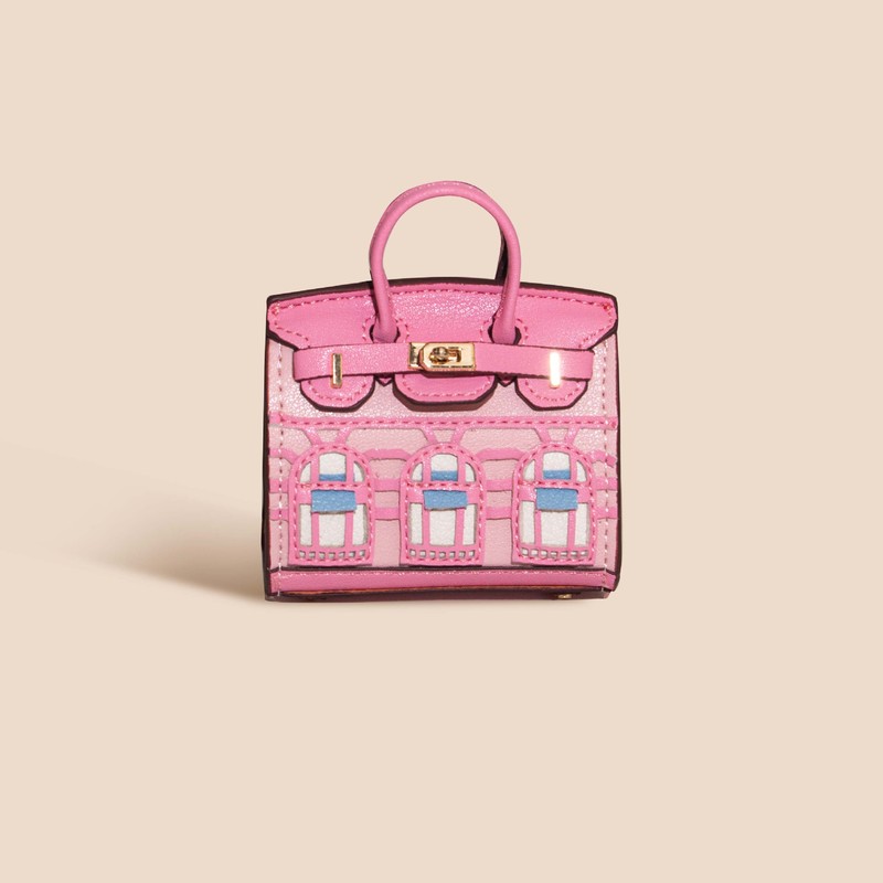 Bag Accessories Small House Platinum Bag Small Pendant Headset Car Keychain Creative Mini Coin Purse Pendant Women