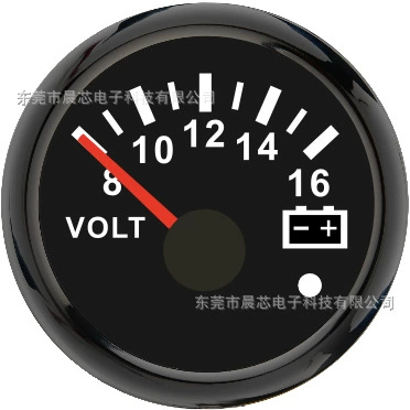 Commercial Vehicle Modified Vehicle automobile instrument - cx6313b-black-plate-black-cover-8-16v