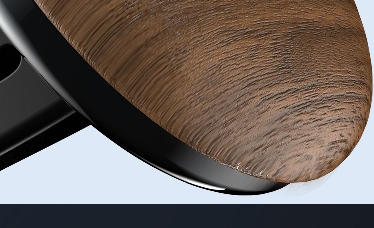 Solid Wood Car-Mounted Solid Aromatherapy Creative Mushroom-Shaped New Air Vent Perfume with a High-End Feel Car Interior Decoration