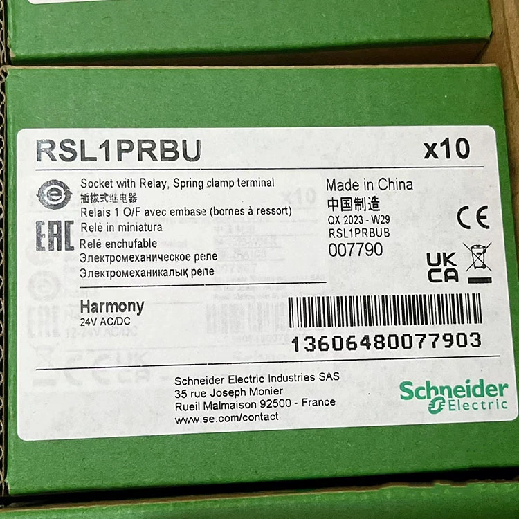 RSL1PRBU/RSL1PRPU Шнайер/Германия Интерфейс Промежуточное реле Новое оригинальное подлинное