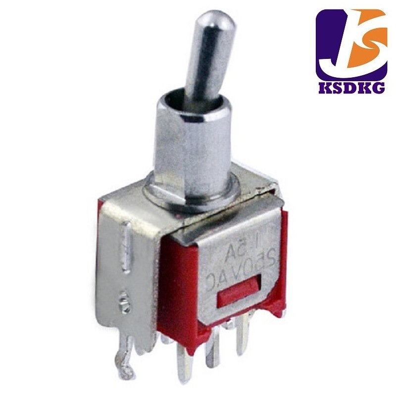批发3位摇柄钮子开关 钮子开关2档3档供应 2位3位摇臂钮子开关