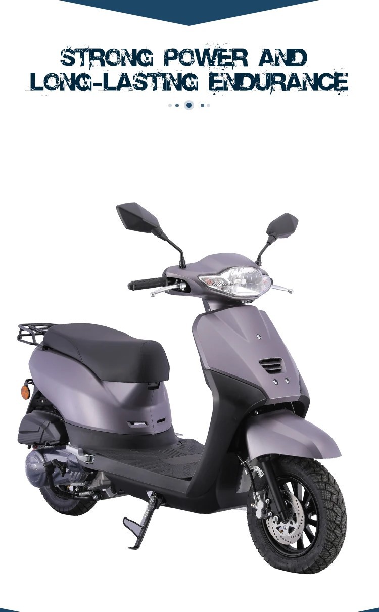 New Year's Affordable and High-Quality Export Gog Hot-Selling 125Cc Adult Two-Wheeled Scooter Fuel Batch