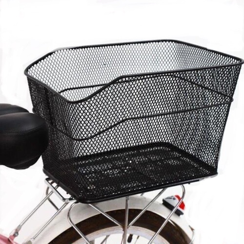 Manufacturer wholesale bicycle basket, rear shelf basket, bicycle pet school bag basket, student basket