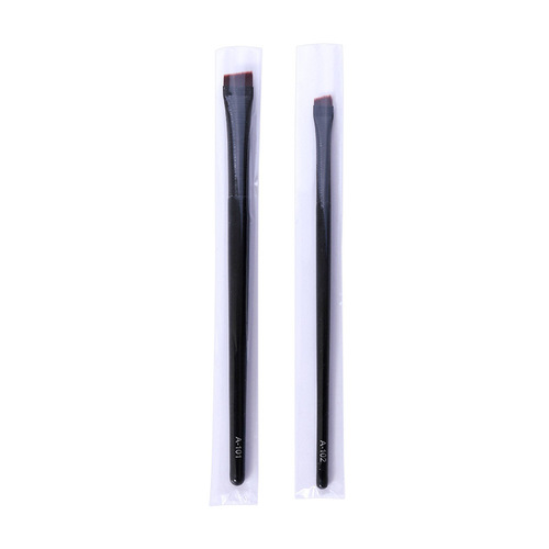 Blade type angled eyebrow brush, eyeliner brush, single makeup brush, beauty makeup tool brush wholesale