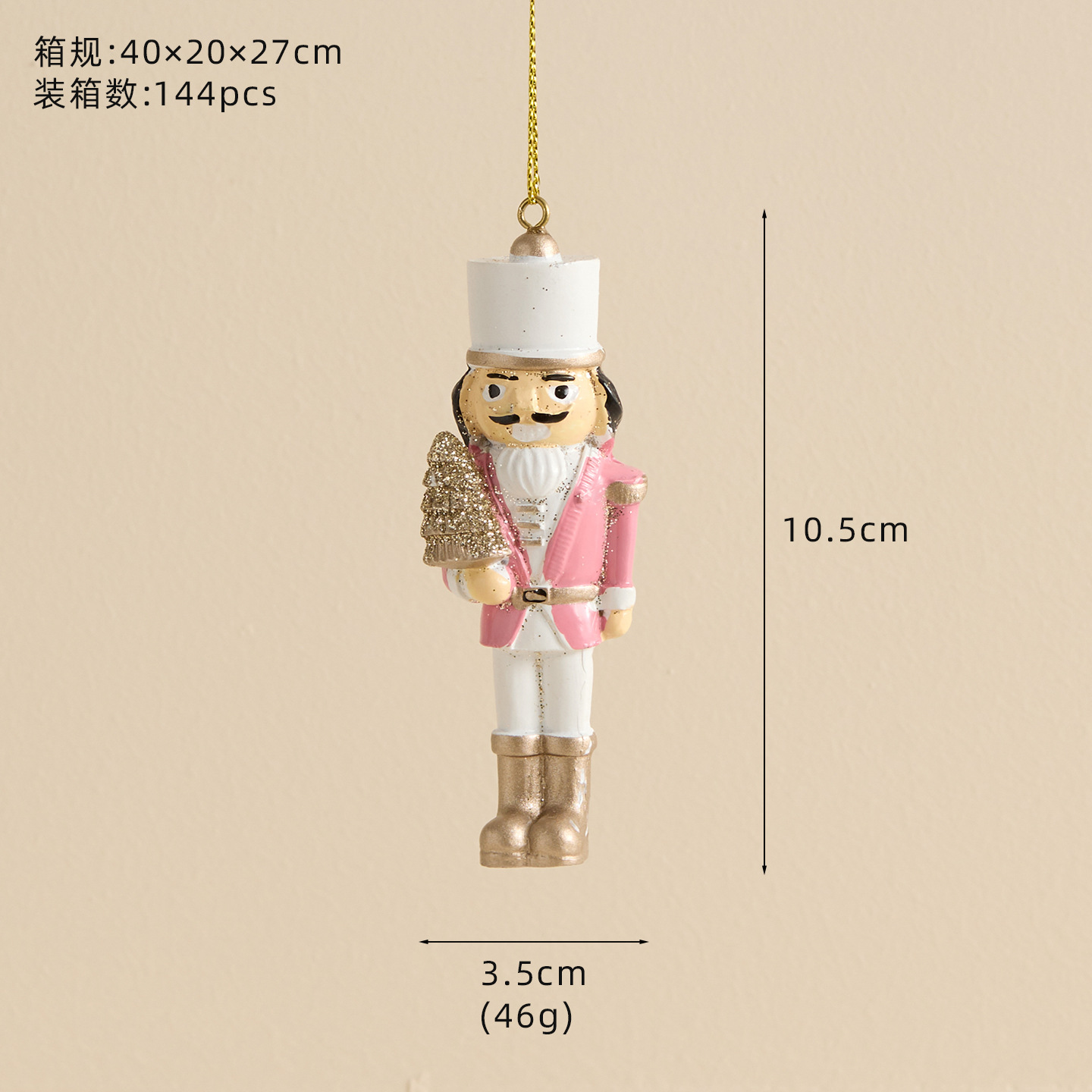 Lote transfronterizo adornos de caja de nuez adornos navideños adornos de árbol de Navidad adornos de mesa accesorios de decoración de escena