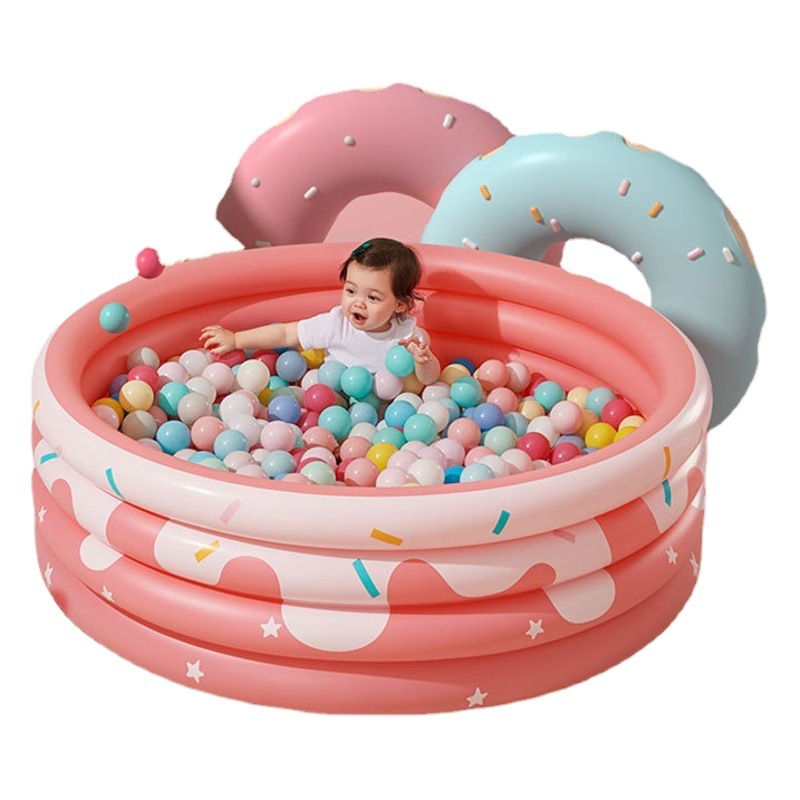 babygo ocean ball baby can chew food grade ocean ball pool fence Macaron 7cm thick ocean ball