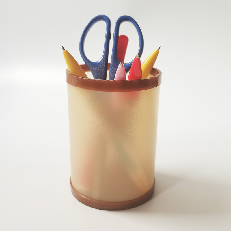 심플한 펜홀더 라이트 브라운