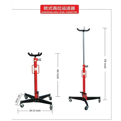Customized 0.5-ton European-style high-position transporter gearbox support frame gearbox top auto repair support 0kg engine top