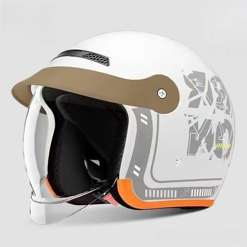 Specially Designed for Warmth in Winter, Electric Vehicle Helmets for Men and Women, Suitable for All Seasons, Safety Helmets for Electric Motorcycles, Full-Face Helmets for Summer