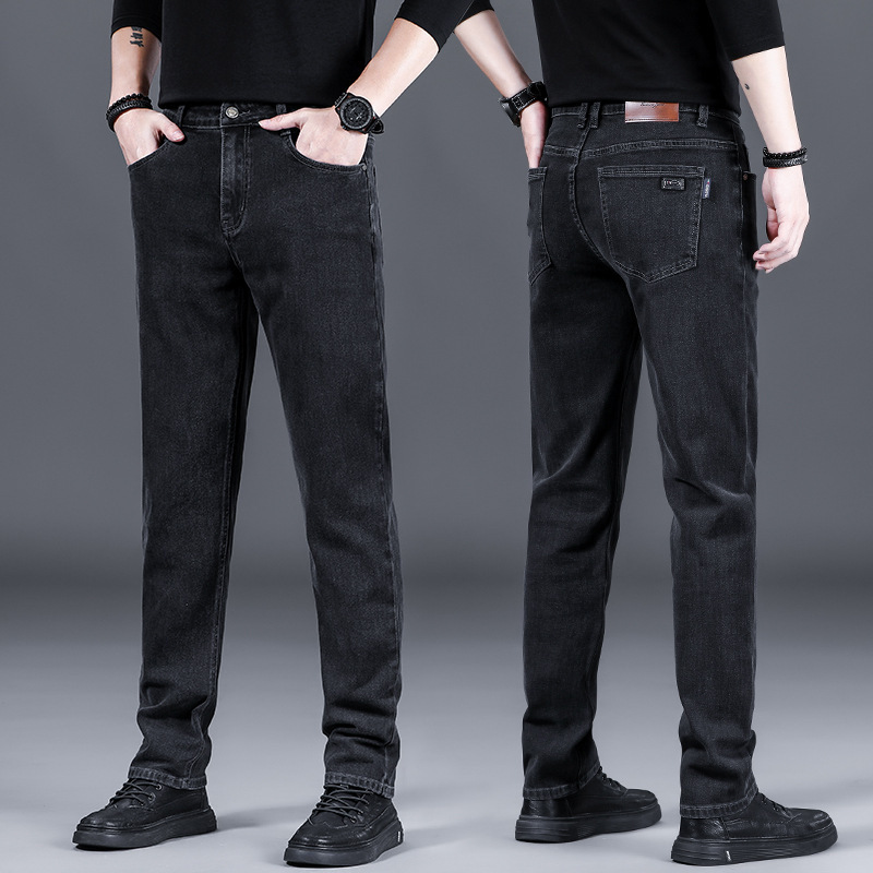 Brand Factory Direct Supply jeans men's high-end pants 2023 new popular men's pants spring and autumn casual pants