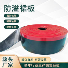 Y型聚氨酯防溢裙板挡煤皮耐高温耐磨抗静电导料槽电厂皮带输送机