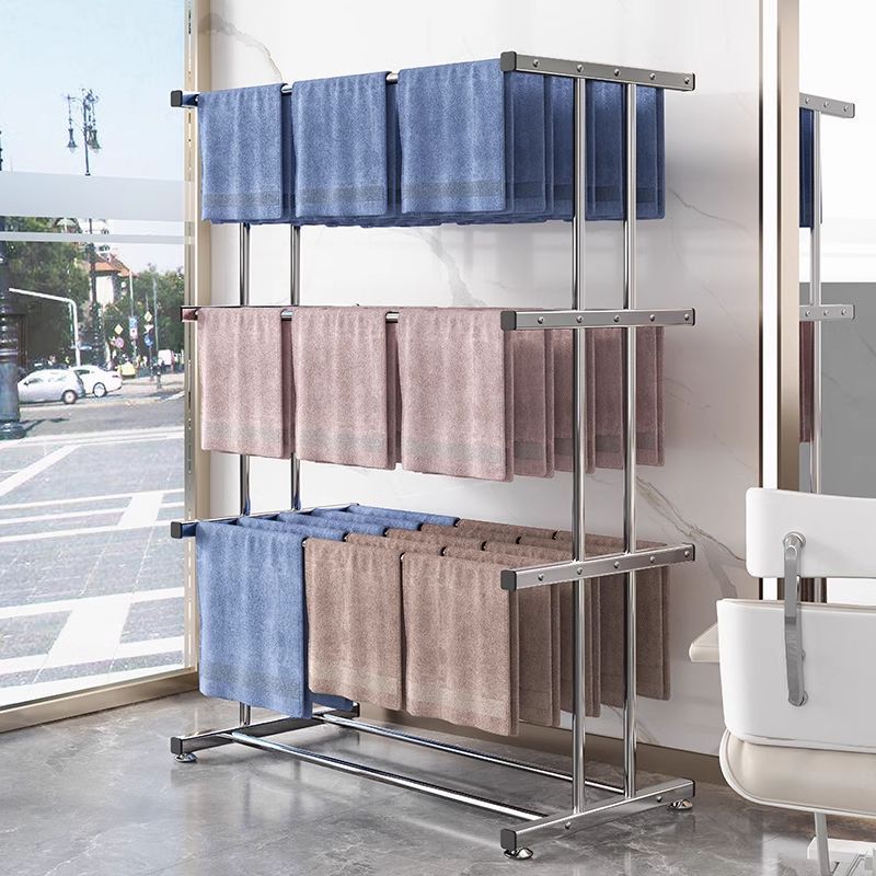 Fábrica de fuente toalla secadora rack barbería lavado de coches barbería estante de almacenamiento de suelo especial colgante almacena artefactos mágicos image 1