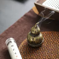 Китайская курильница для благовоний из сандалового дерева, тыква, бытовая курильница для дома, курильница в китайском стиле, курильница для благовоний в виде гуся и груши, курильница