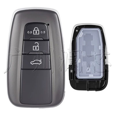 Car Keys Cross, Camry, Auris, Asian - key-shell-3-button-sedan-key-fob-original-factory-style